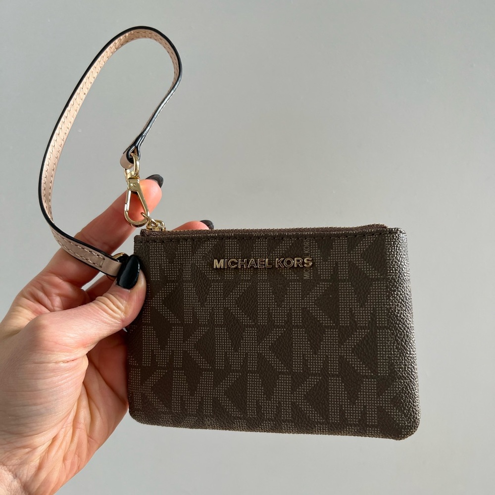Small Michael Kors wristlet.